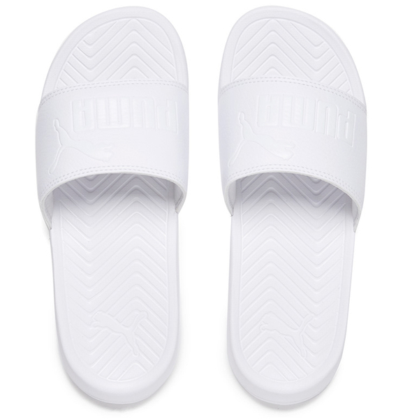 womens white slide sandals