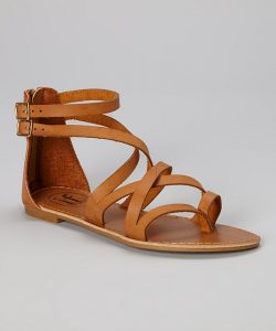 Tan Strappy Sandals