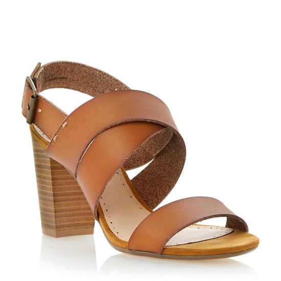 Tan Strappy Sandals | CraftySandals.com