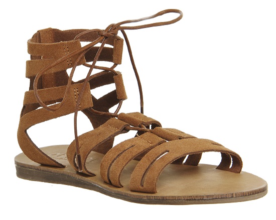 Suede Gladiator Sandals - CraftySandals.com