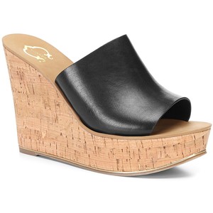 wedge slide sandal