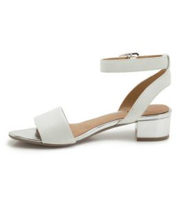 White Ankle Strap Sandals Pictures