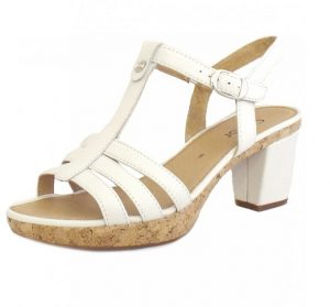 White Leather Sandal