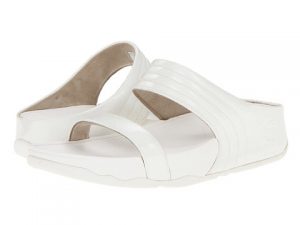 White Slide Sandals Photos