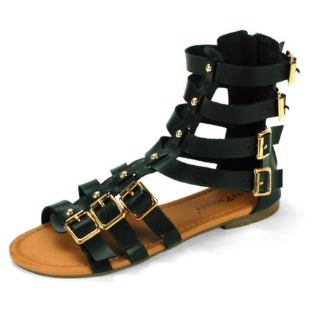 gladiator sandals ankle