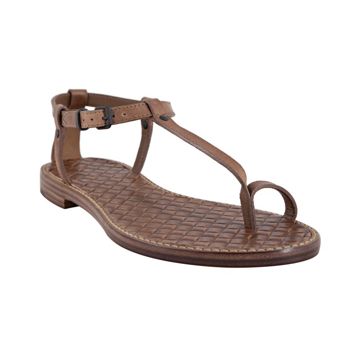 leather thong sandals women's