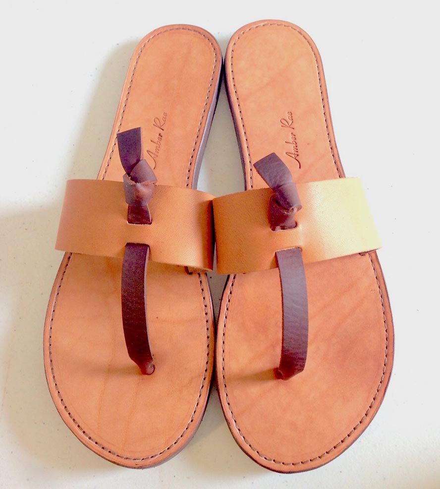 Leather Thong Sandals | CraftySandals.com
