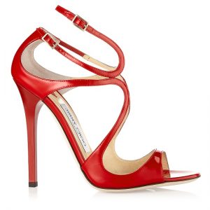 Red Strappy Sandals Images