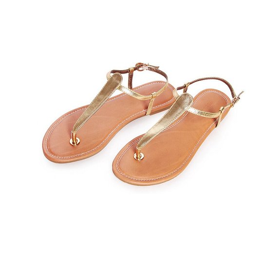 Thong Sandals with Ankle Strap - CraftySandals.com