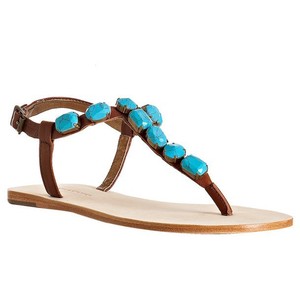 Turquoise Sandals - CraftySandals.com
