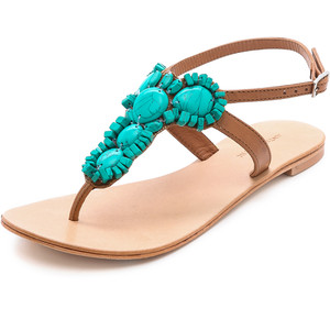 Turquoise Sandals - CraftySandals.com