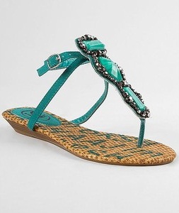 Turquoise Sandals - CraftySandals.com