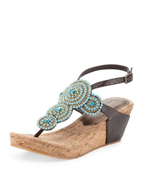 Turquoise Sandals - CraftySandals.com