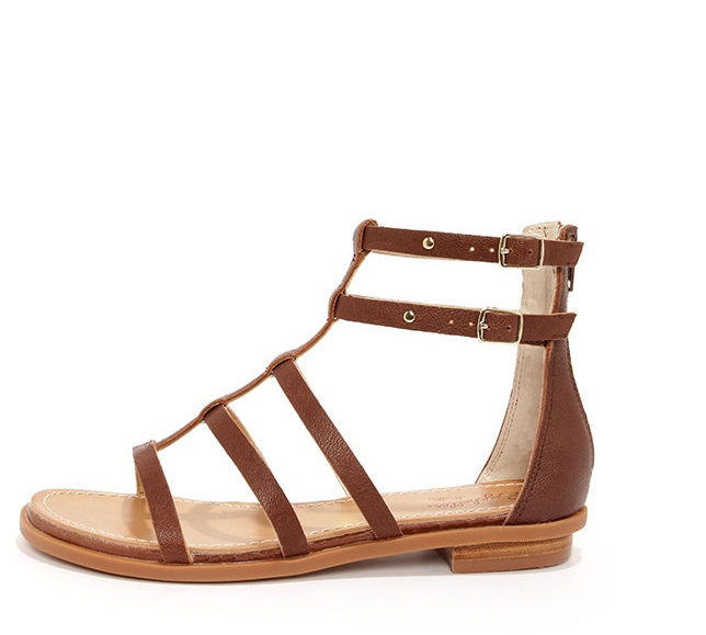 Brown Gladiator Sandals | CraftySandals.com