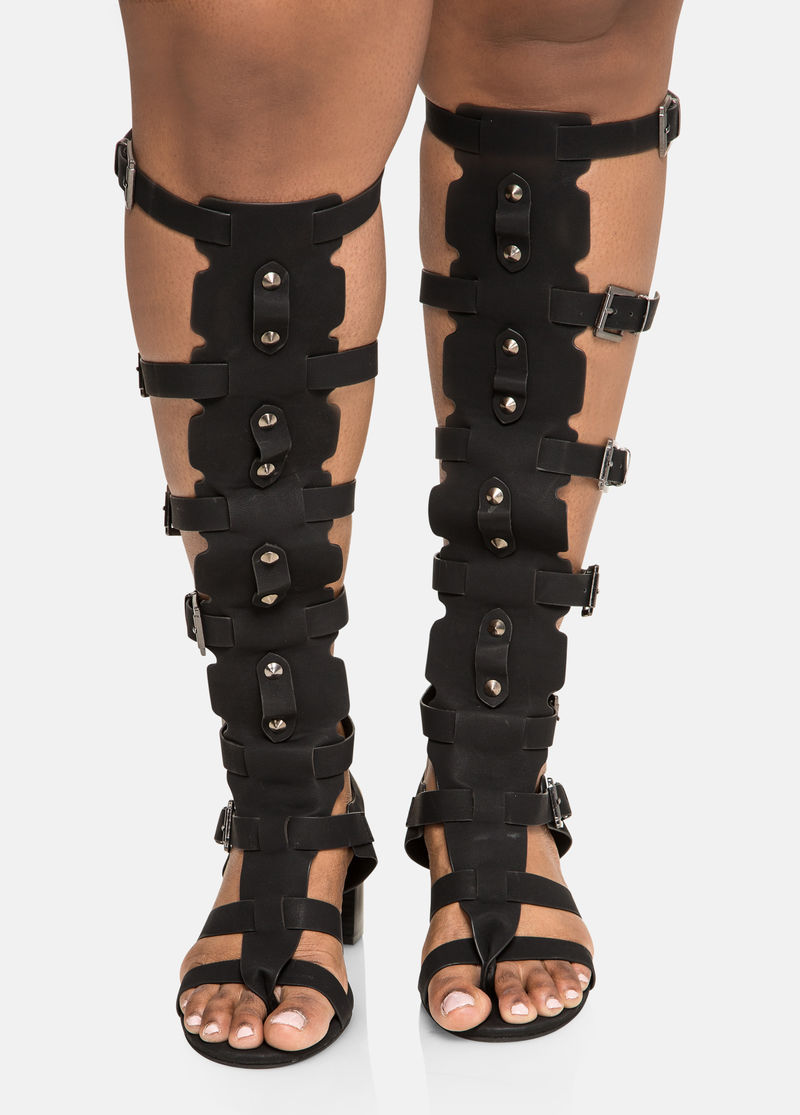 Plus Size Gladiator Sandals 