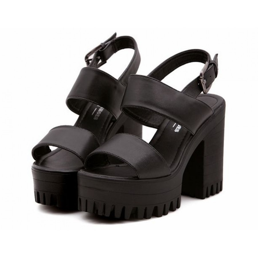 Chunky Platform Sandals | CraftySandals.com