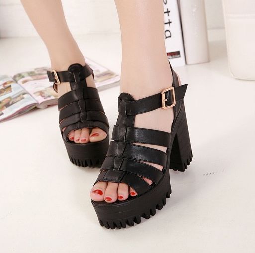 Chunky Platform Sandals | CraftySandals.com