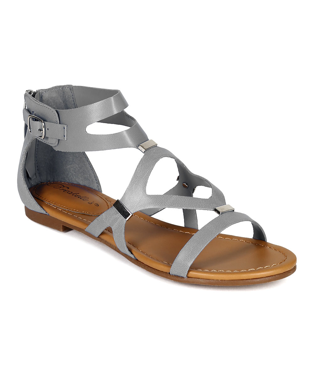 Grey Sandals - CraftySandals.com