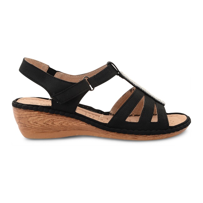 Low Wedge Sandals | CraftySandals.com