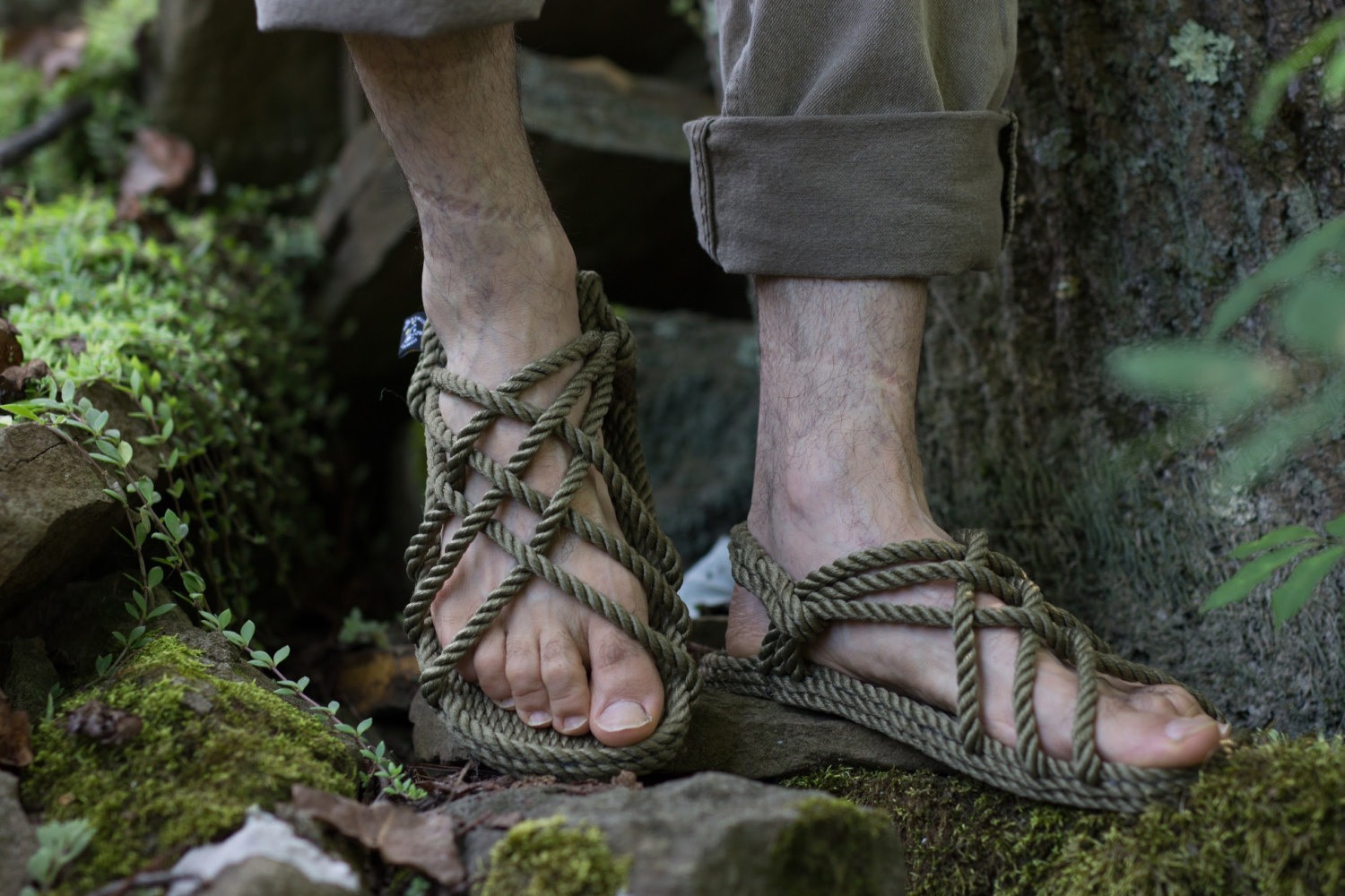 rope sandals mens