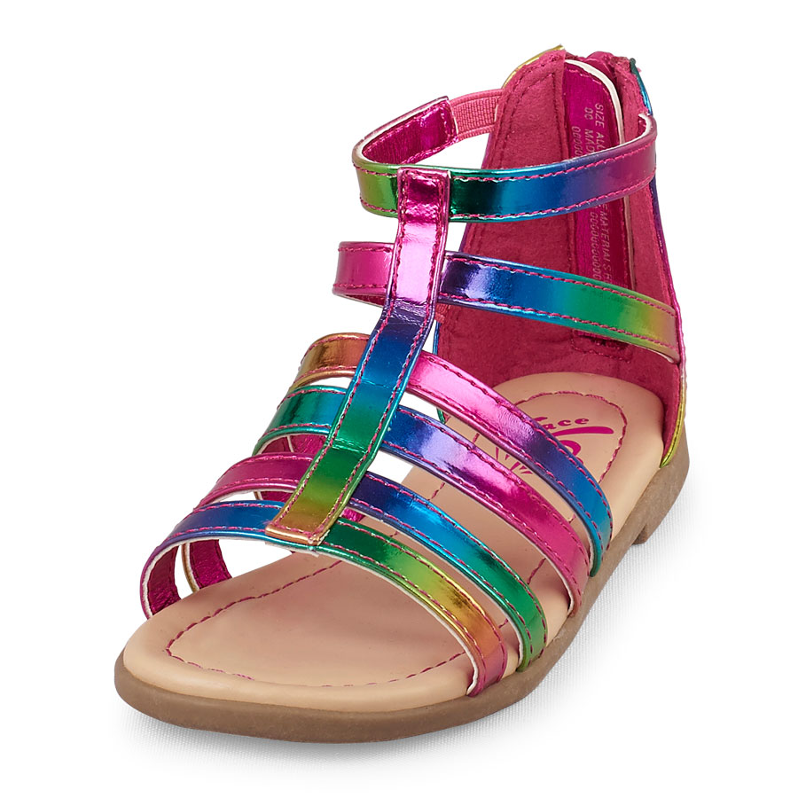 children's rainbow shoes