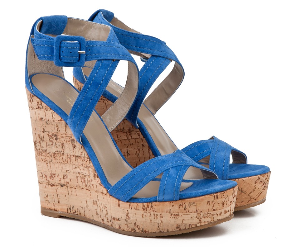 Cork Wedge Sandals - CraftySandals.com