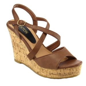 Cork Wedge Sandals - CraftySandals.com