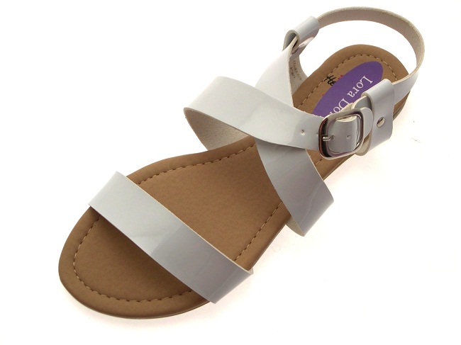 Strappy Flat Sandals - CraftySandals.com