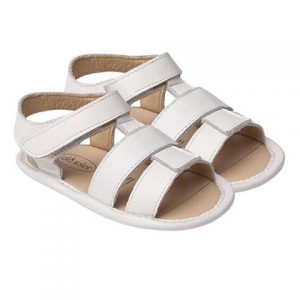 White Toddler Sandals - CraftySandals.com