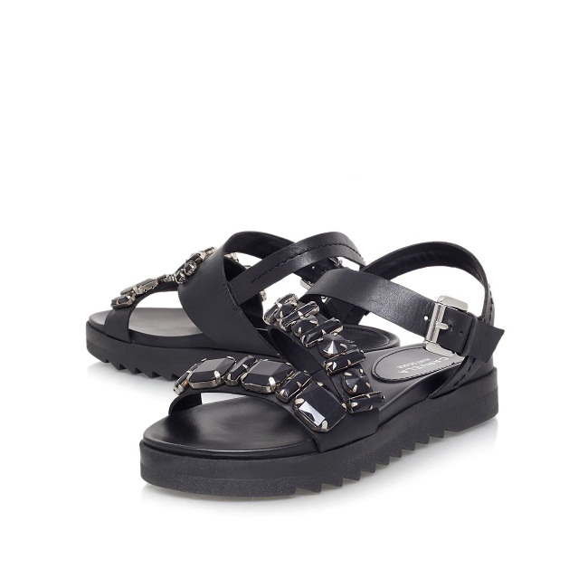 Black Platform Sandals | CraftySandals.com