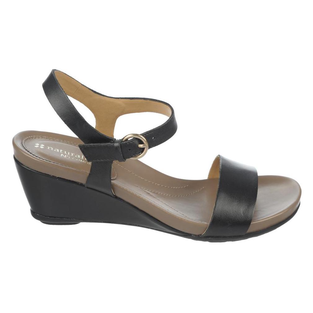 Black Leather Sandals - CraftySandals.com