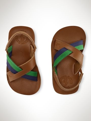 boys leather flip flops