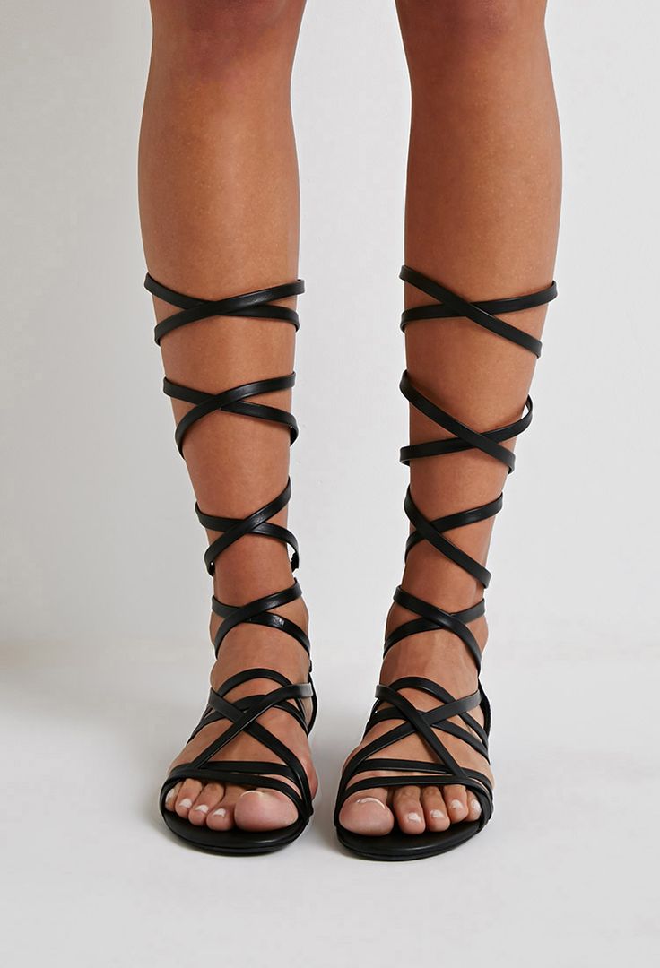 Strappy Gladiator Sandals | CraftySandals.com