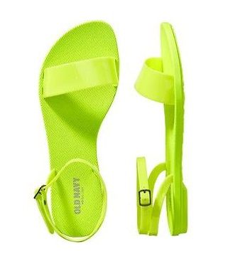 lime green flats