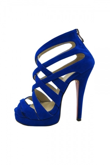 Royal Blue Sandals - CraftySandals.com