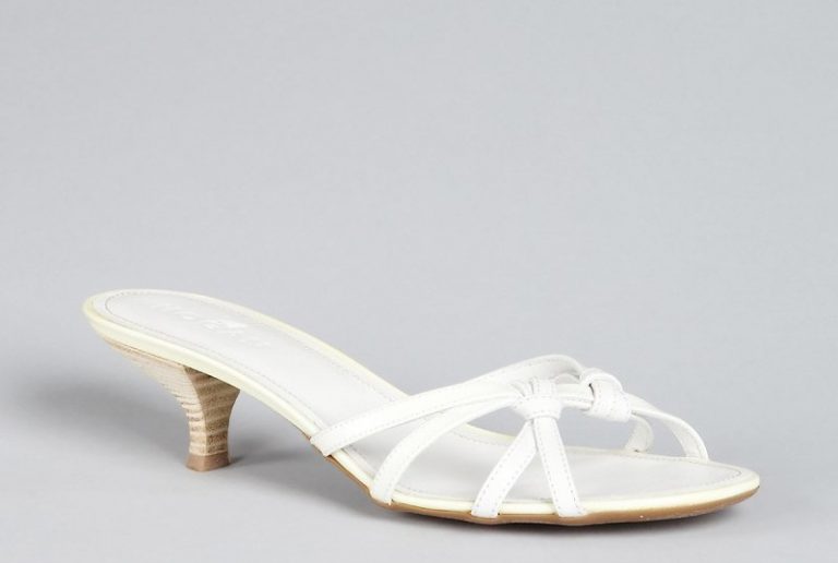 White Sandal Heels