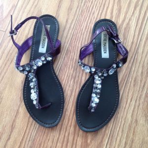 Purple Sandals - CraftySandals.com
