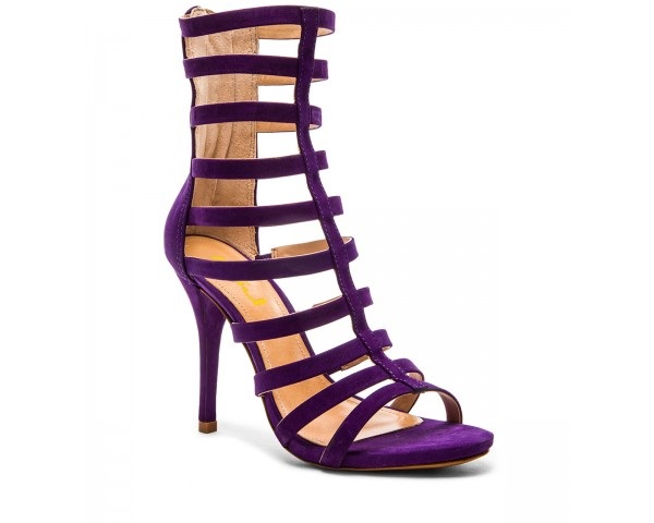 Purple Gladiator Sandals - CraftySandals.com