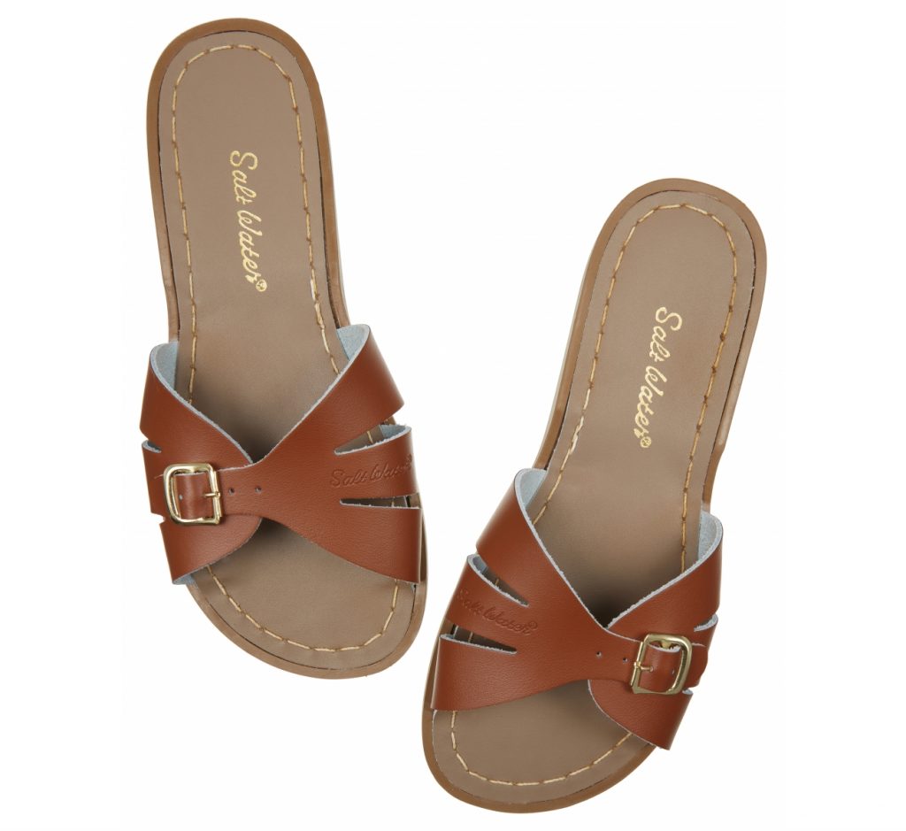 Brown Slide Sandals - CraftySandals.com