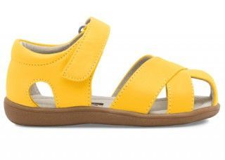 Yellow Toddler Sandals - CraftySandals.com