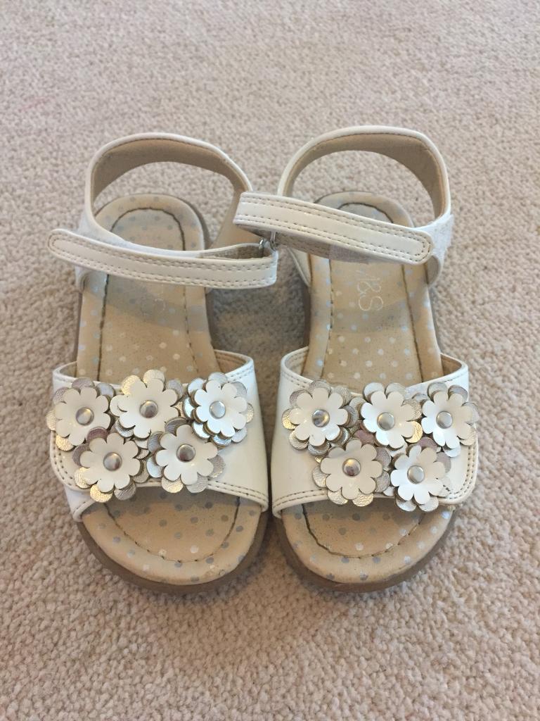 Infant White Sandals - CraftySandals.com