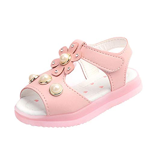 Pink Baby Sandals | CraftySandals.com