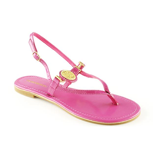 Pink Thong Sandals - CraftySandals.com