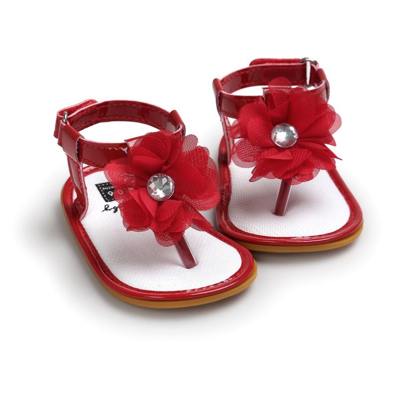 Red Baby Sandals - CraftySandals.com