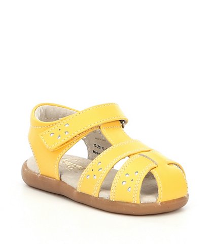 Yellow Toddler Sandals - CraftySandals.com