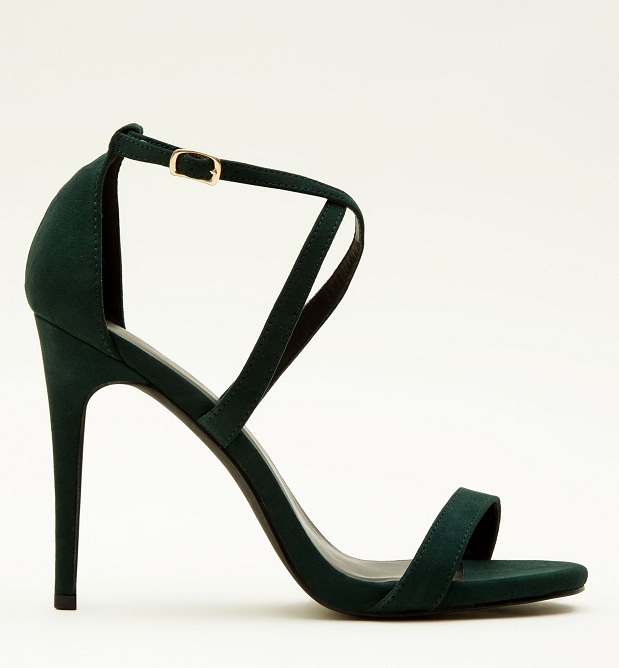 dark green sandal