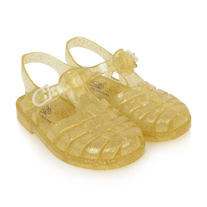 Yellow Jelly Sandals - CraftySandals.com