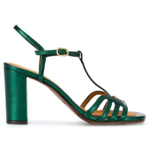 Green Strappy Sandals - CraftySandals.com
