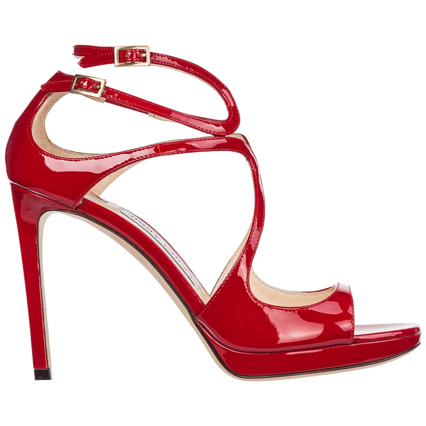 Red Open Toe Sandals - CraftySandals.com