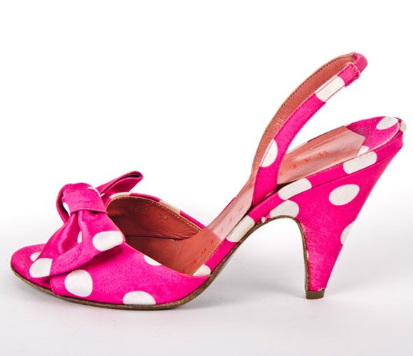 Polka Dot Sandals - CraftySandals.com